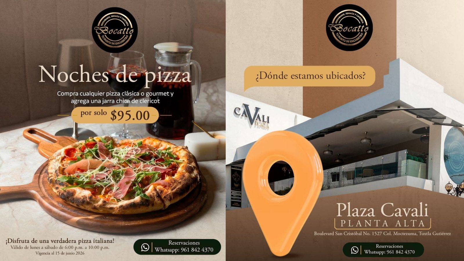 Publicación de Bocatto hecha por Wtf