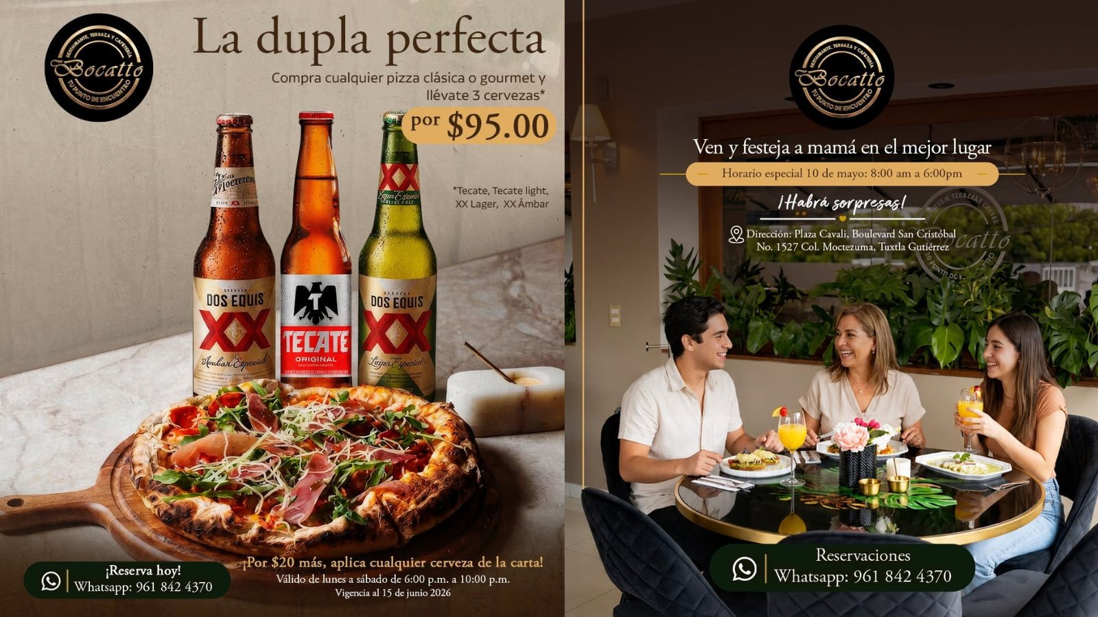 Promoción de Bocatto hecha por Wtf